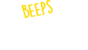 Com beeps todo banho é diversão