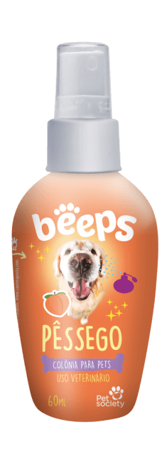 Colônia para Cachorro Pêssego - Linha Beeps