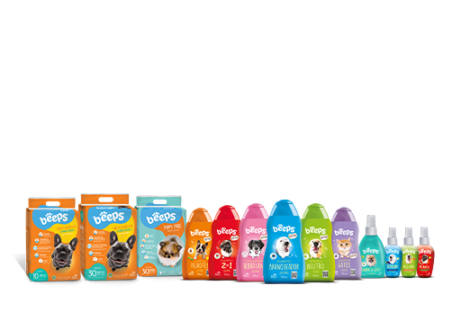 Produtos para cachorro - Linha Beeps - Pet Society