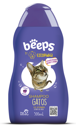 Shampoo para Gato - Linha Beeps By Estopinha